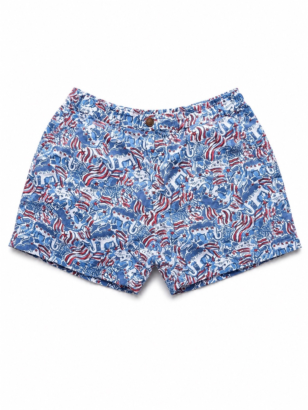 Chubbies Men’s Shorts Large USA America Red White Blue Patriotic